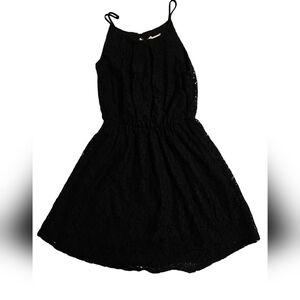 Peach Royal Lace Dress with Lining Size XS